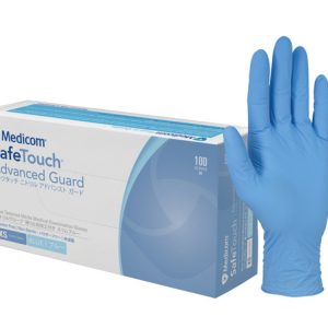 SafeTouch Advanced Guard Blue Nitrile Gloves